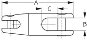 Seadog Stainless Anchor Swivel 1 4 5