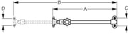 Seadog Stainless Hatch Adjuster 14