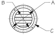 Seadog Stainless Round Louvered Vent