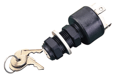 Seadog Switch Poly Key 3 Pos Long Shaft - Steveston Marine and Hardware