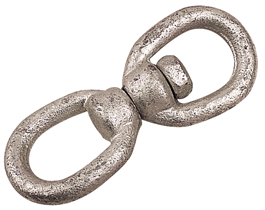 Seadog Swivel Galv Eye+Eye 1/4