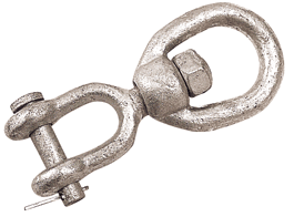 Seadog Swivel Jaw Eye Galv 1 4 - Steveston Marine and Hardware