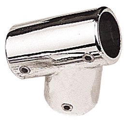 Seadog Tee Left 60Deg 7/8" Chrome