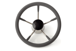 Seadog Wheel Steer 11 25D W Grey Foam - Steveston Marine and Hardware