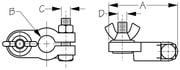 Seadog Battery Terminal Cov Pair 5 8