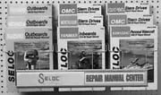 Seloc Publications Display Rack Free W 18 Manuals - Steveston Marine and Hardware