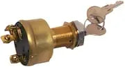 Sierra Switch Ign 3 Pos Brass 1 125In - Steveston Marine and Hardware