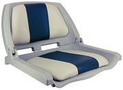Springfield Traveler Seat Gray W/Blue&Gray