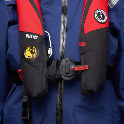 Atlas 190 DLX Hydrostatic Inflatable Life Jacket - MD3195E1 - Steveston Marine and Hardware