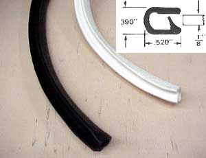 Stanpro Black Plas. Trim W/Aluminum Core - Steveston Marine and Hardware