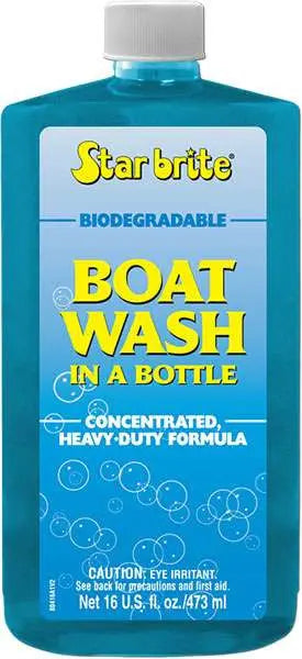 Star brite Boat Wash In A Bottle â€“ Concentrated Boat Cleaner (16 oz / 473 mL)