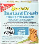 Starbrite Instfresh Toil Treat Lem 6 Bx