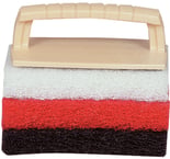 Starbrite Scrub Kit W Handle 3 Pads