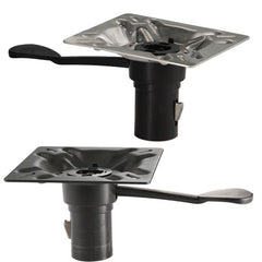 SwivlEze 238 Series Seat Mount Right Handle 3 Degree Angle Plated Steel - Steveston Marine and Hardware