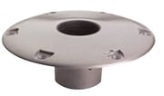 Swivl Eze By Attwood 238 Series Fl Base 9Inround Al