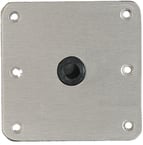 Swivl-Eze By Attwood 4 X8 Ss Base Plate W/Nyl Bush