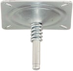 Swivl-Eze By Attwood Seat Mount W/Spring-Zinc Plate