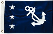 Taylor Flag 12Inx18In Commodore