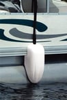 Taylor Bass Boat Fender 5 X15 White