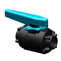 Tru Design Manual Ball Valve Black - 3/4 - 90648 - Steveston Marine and Hardware