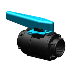 Tru Design Manual Ball Valve Black - 1 - 90649 - Steveston Marine and Hardware