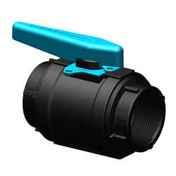 Tru Design Manual Ball Valve Black - 2 - 90652 - Steveston Marine and Hardware