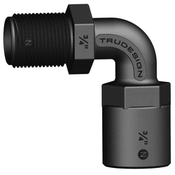Tru Design Nylon 90 Degree Threaded Connector - 3/4 - 90825 - Steveston Marine and Hardware