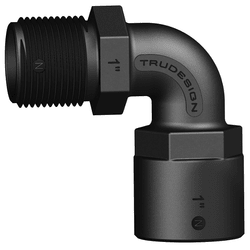 Tru Design Nylon 90 Degree Threaded Connector - 1 - 90827 - Steveston Marine and Hardware