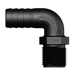 Tru Design 90 Degree Hose Barb - 1 - 90897 - Steveston Marine and Hardware