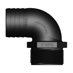 Tru Design 90 Degree Hose Barb - 2 - 90903 - Steveston Marine and Hardware