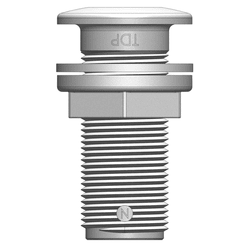 Tru Design Thruhull Domed White - 3/4 - 91232 - Steveston Marine and Hardware