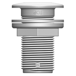 Tru Design Thruhull Domed White - 1 - 91233 - Steveston Marine and Hardware