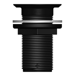 Tru Design Thruhull Flush Black - 1 - 1/4 - 91240 - Steveston Marine and Hardware