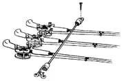 Th Marine 18 Rod Tamer Rod Hold Down - Steveston Marine and Hardware