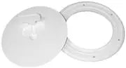 Th Marine Deck Plate Cam Lock 6 In Polar - Steveston Marine and Hardware