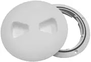Th Marine Designer Deck Plate 4 White - Steveston Marine and Hardware