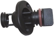 Th Marine Drain Plug-Screw Type-1 Black