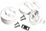 Th Marine Flush Slam Latch 1 1 16 7 8 Wh - Steveston Marine and Hardware