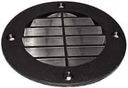 Th Marine Louvered Vent Cover Blk - Steveston Marine and Hardware