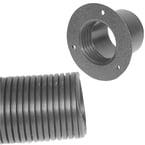 Th Marine Rigging Hose 2Inx 4Ft Chr Flan