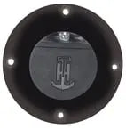 Th Marine Scupper Adapter Black - Steveston Marine and Hardware