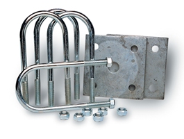 Tie Down Axle Tie Plate Kit 1.90"