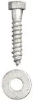Tie Down Engineering Lag Bolt W Wash 3 8X 2 8 Bg - Steveston Marine and Hardware