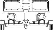 Tie Down Engineering Pontoon Trailer Guide On - Steveston Marine and Hardware