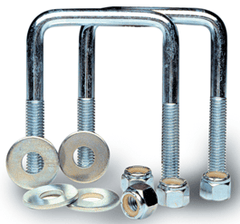 Tie Down U Bolt Pltd 1 2X3 1 8X3 - Steveston Marine and Hardware
