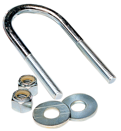 Tie Down U-Bolt Rnd 1/2"X2-3/8"X5-3/8"