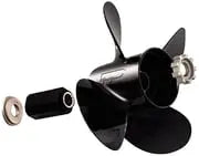 Turning Point Hustler Propeller - 4 Blade - Aluminum - 13" - 19 Pitch