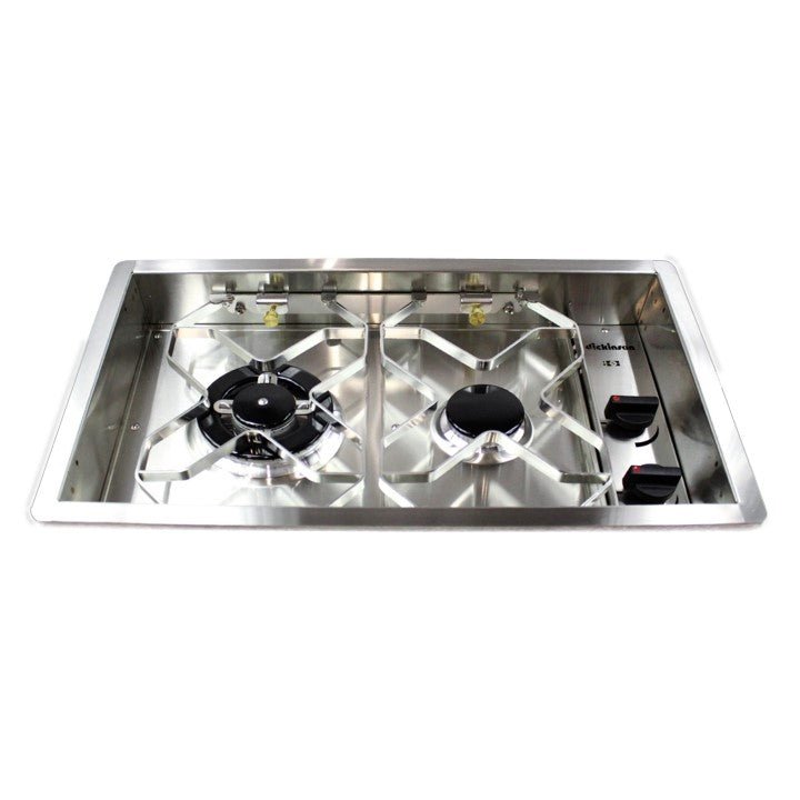 Dickinson Two Burner Propane Drop - In Cooktop (00 - 2BP) - Steveston Marine and Hardware