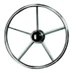 uflex - 15 - 5 - quot - 25 - degree - stainless - steel - steering - wheel - Steveston Marine and Hardware