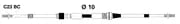 uflex - 16 - 039 - blkhead - 4300 - control - cable - Steveston Marine and Hardware
